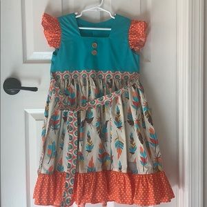 Eleanor Rose Girls Fall Dress